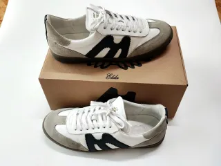 Zapatillas Amat Marco Gris y Blanco