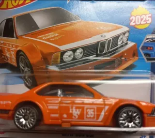 Hot Wheels BMW 635 CSI Naranja 2025