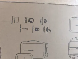 Mochila antirrobo y maleta cabina negra