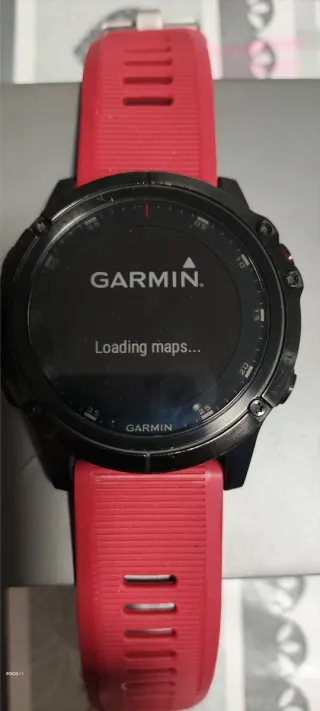 Garmin Fenix 5X Negro y Rojo
