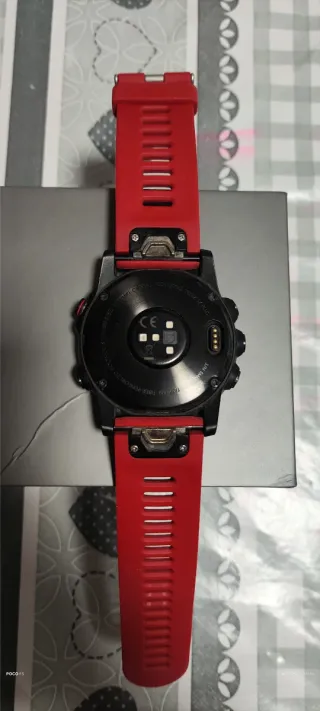Garmin Fenix 5X Negro y Rojo