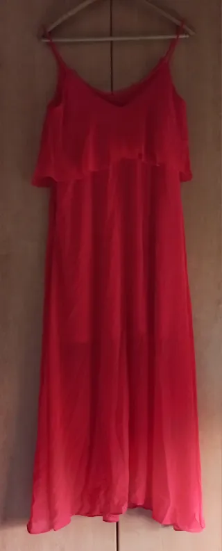 Vestito lungo rosso
