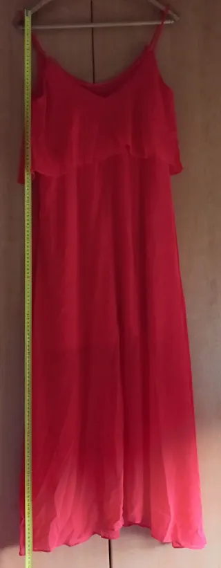 Vestito lungo rosso