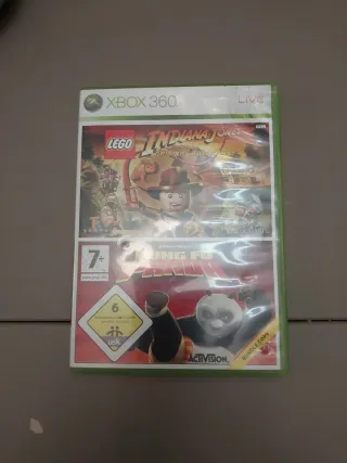 Xbox 360 Lego Indiana Jones y Kung Fu Panda
