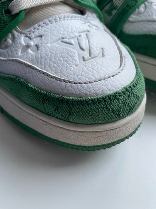 Zapatillas Louis Vuitton Verdes y Blancas