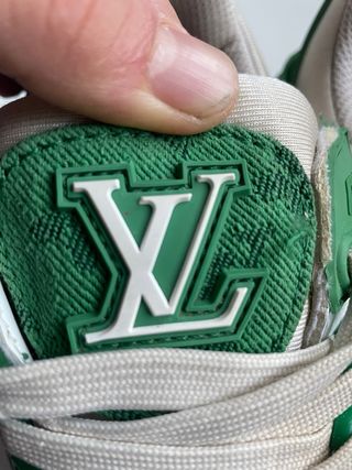 Zapatillas Louis Vuitton Verdes y Blancas
