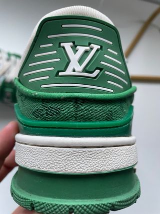 Zapatillas Louis Vuitton Verdes y Blancas