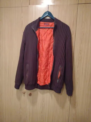 Chaqueta Emidio Tucci Hombre Marrón Cremallera