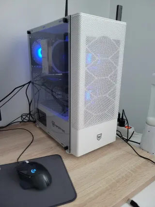 Caja Gaming Nfortec Blanca