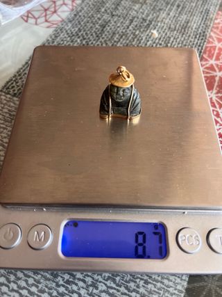 Colgante Buda Jade y Oro 18kt 750