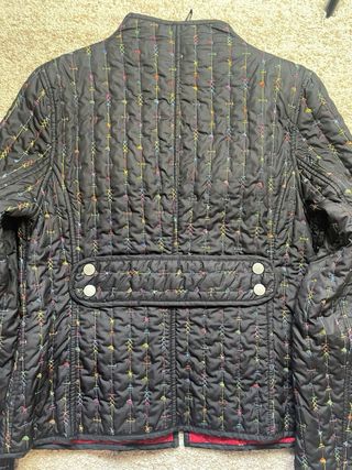 Chaqueta Adolfo Dominguez Negra Multicolor Talla M