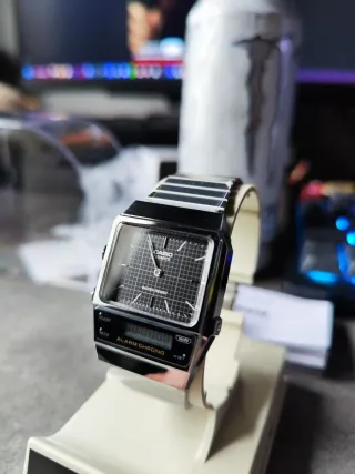 RELOJ CASIO VINTAGE ANALÓGICO DIGITAL