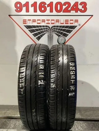 -155 60 15 T CONTINENTAL RUEDA AL 90% VIDA UTIL