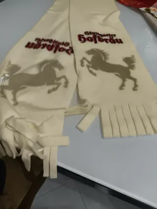 Sciarpa uomo calda con cavalli