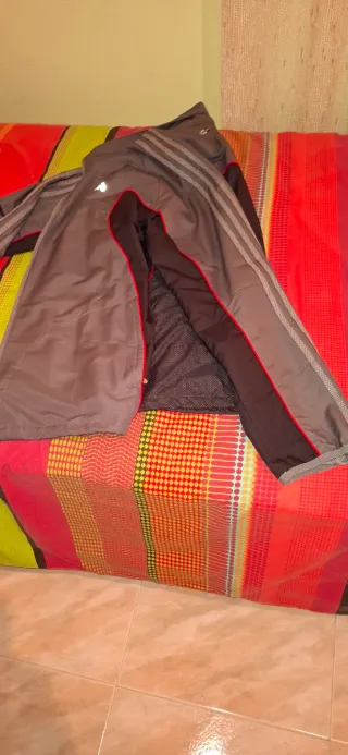 Chándal Adidas Caballero Gris y Rojo