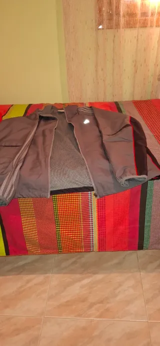 Chándal Adidas Caballero Gris y Rojo