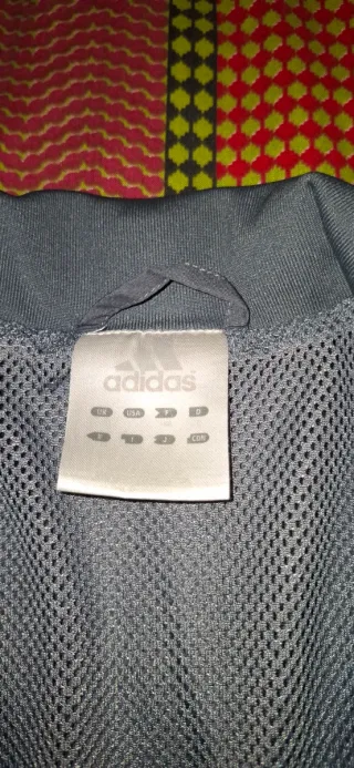 Chándal Adidas Caballero Gris y Rojo