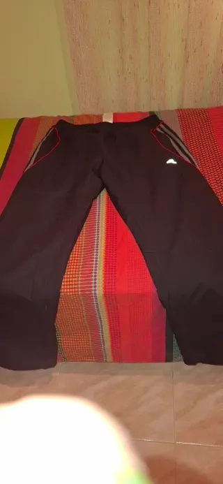 Chándal Adidas Caballero Gris y Rojo