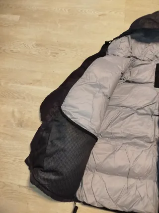 Chaqueta Stussy Negra Gris Talla XXL