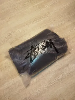 Chaqueta Stussy Negra Gris Talla XXL