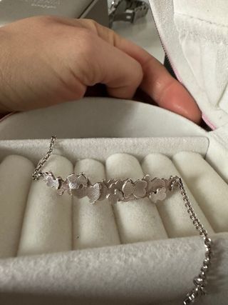 Pulsera Tous auténtica en plata de ley