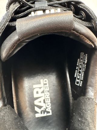 Zapatos Karl Lagerfeld Negros