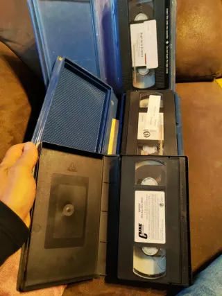 Películas VHS: GHOST ,El Oráculo, Ángel de la veng