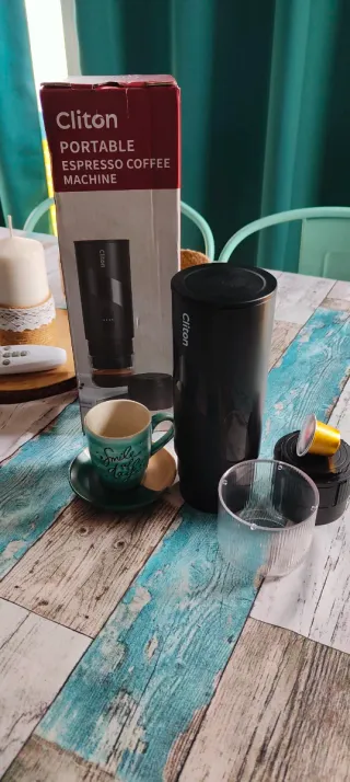 Cafetera Portátil Cliton Espresso