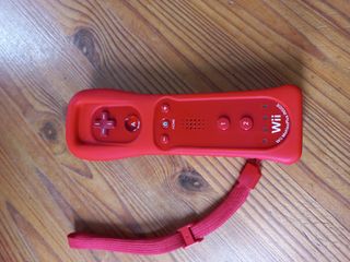 Mando Wii y Wii U Rojo + Funda Roja