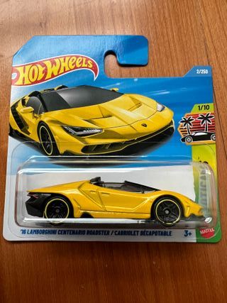 16 Lamborghini Centenario Roadster Hot Wheels