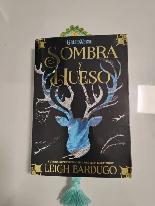 Marcapáginas crochet pavo real