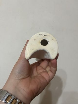 Statuetta Claraluna bianca