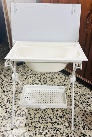 Cambiador de bañera para bebé con diseño de animal
