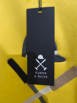 Sudadera Harper & Neyer Amarilla Talla XXL