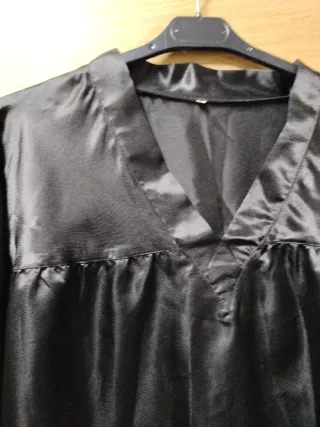 Blusón negro hombre medidas 54/94