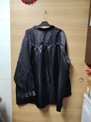 Blusón negro hombre medidas 54/94