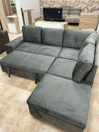 Sofá Cama Rinconera Modular 5 Plazas