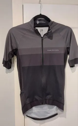 Maillot Ciclismo Van Rysel Gris Talla S