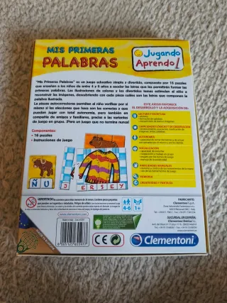 Juego Clementoni Mis Primeras Palabras