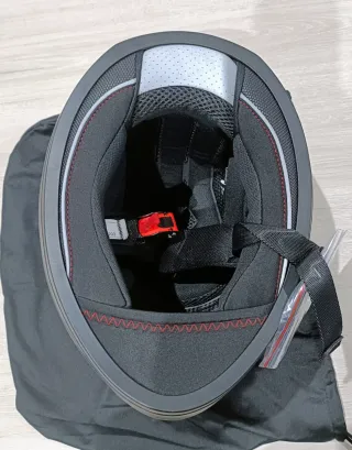 Casco Integral Moto STELVIO Negro