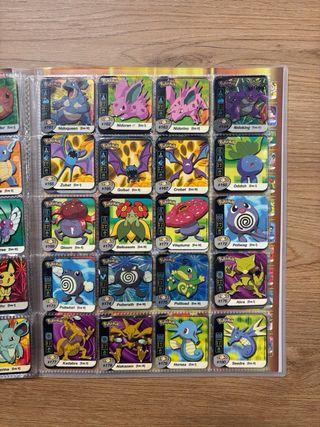 Pokemon Staks panini colección completa