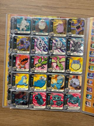 Pokemon Staks panini colección completa