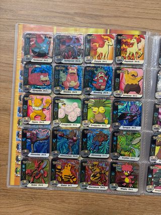 Pokemon Staks panini colección completa