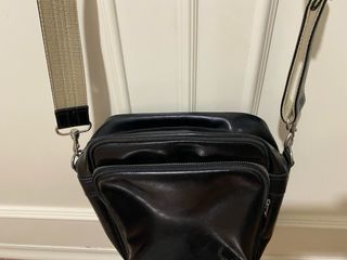 Bolso cruzado Fred Perry negro