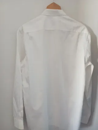 Camisa de vestir NB blanca