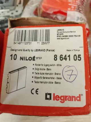 Lote Mecanismos Legrand