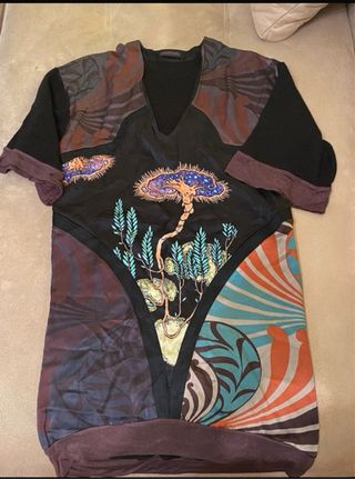 Vestido Custo Multicolor