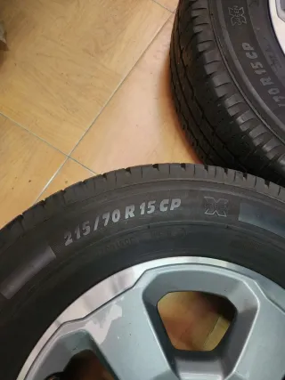 Llantas 15 Fiat con Neumáticos Michelin