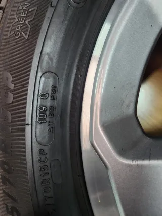 Llantas 15 Fiat con Neumáticos Michelin