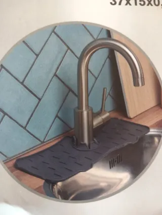 Copertura lavello in gomma/silicone. Nuova.